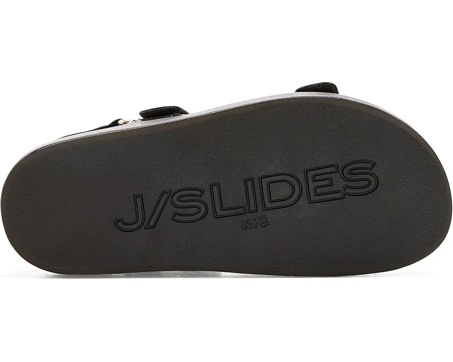 Бренд J/Slides сандалии Bay на платформе черные