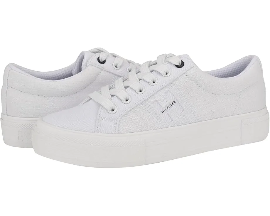 Tommy Hilfiger Aconia кроссовки из холста с тисненым логотипом и резиновой подошвой