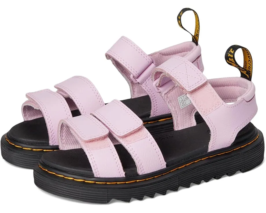 Детские сандалии Dr. Martens Klaire J на липучке с кожаным верхом