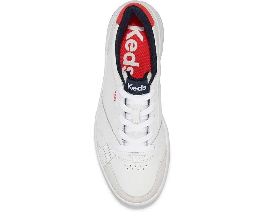 Кроссовки Keds The Court Lace-Up из кожи с технологией Softerra