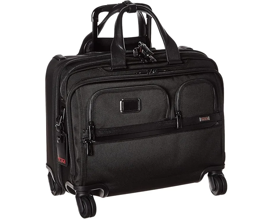 Чемодан на колесах Tumi Alpha 3 Deluxe 4 Wheeled Laptop Case Brief для ноутбука до 17 дюймов