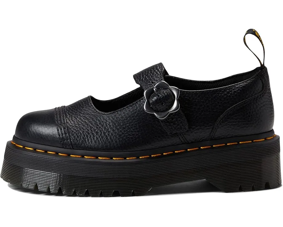 Dr. Martens Лоферы Addina Flower с платформой и пряжкой в виде цветка