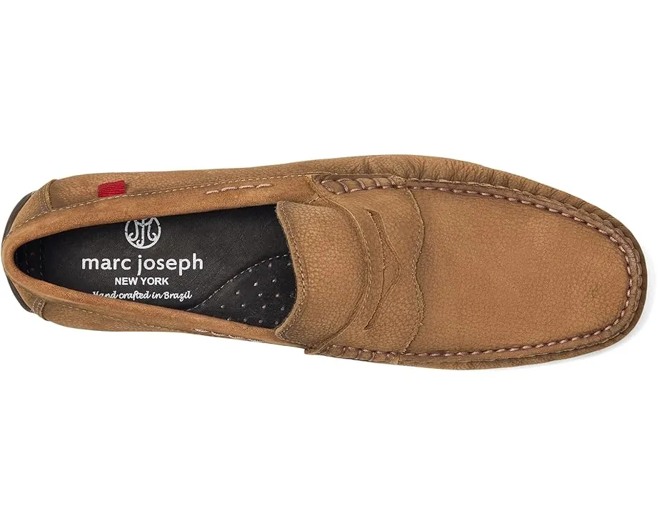 Marc Joseph New York Nebraska лоферы с квадратным носком и прострочкой