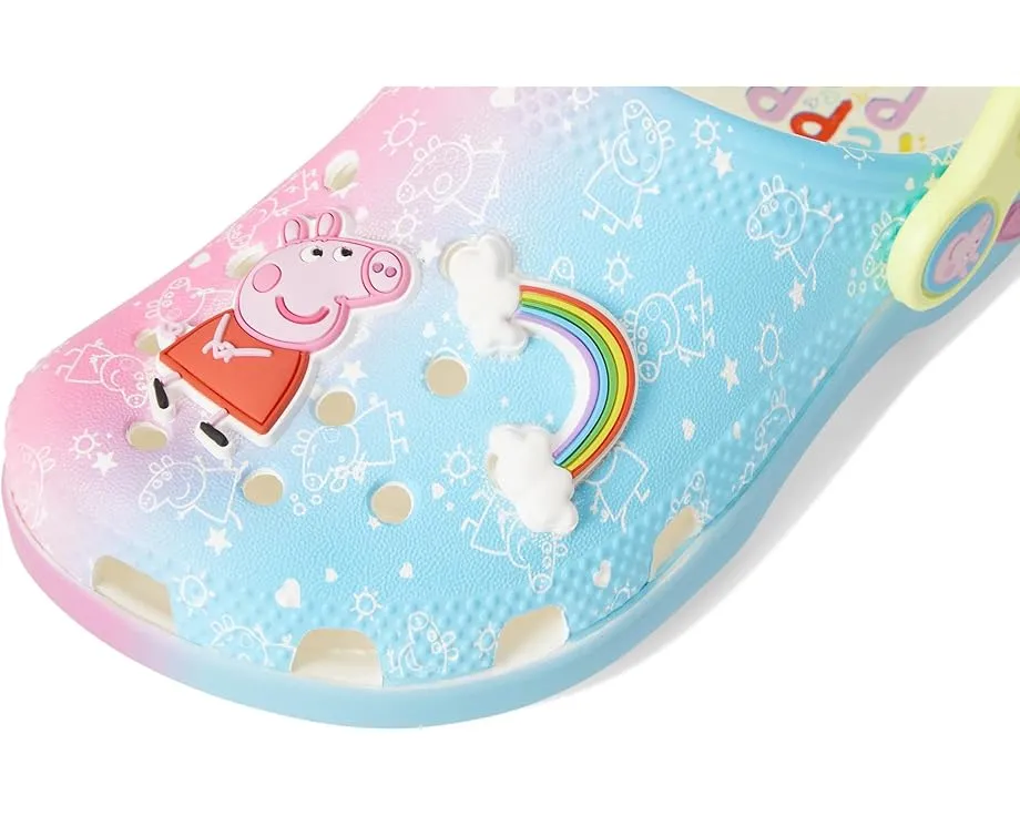 Детские сабо Crocs Classic с героями Peppa Pig для малышей
