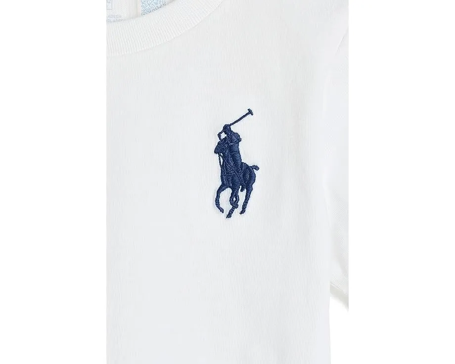 Белая футболка Polo Bear Cotton Jersey Tee для детей Polo Ralph Lauren