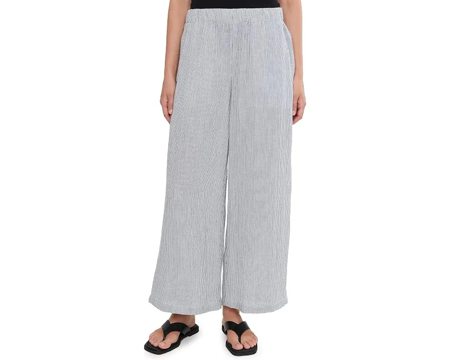 Брюки Eileen Fisher из полосатого органического хлопка