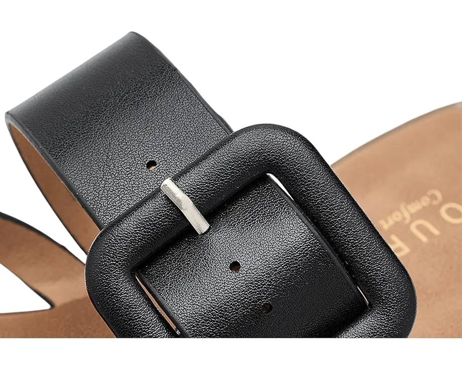 Сандалии Layra на плоской подошве от Journee Collection