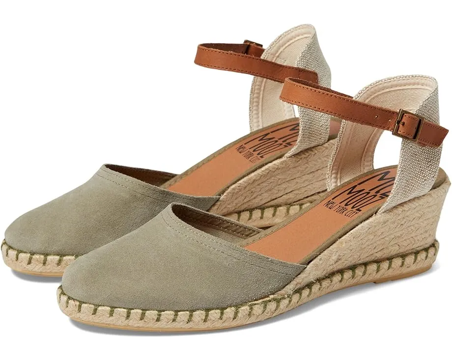 Туфли-танкетки Miz Mooz Malena с плетеной танкеткой и регулируемой пряжкой