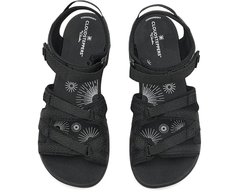 Сандалии Clarks Mira Madi с тремя ремешками и стелькой Cushion Soft