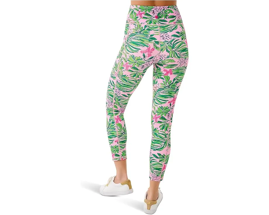 Леггинсы Lilly Pulitzer Weekender High Rise Midi с защитой от солнца