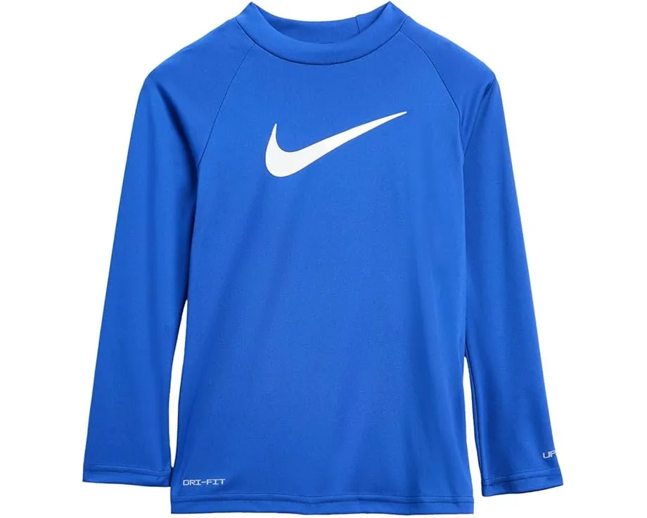 Футболка Nike Kids Hydroguard Essential с длинным рукавом и защитой от солнца