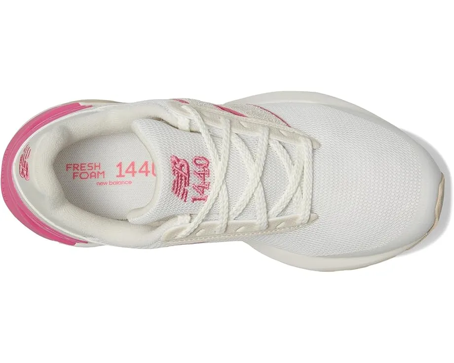 New Balance 1440v1 детские кроссовки с сетчатым верхом и несколькими типами застежек