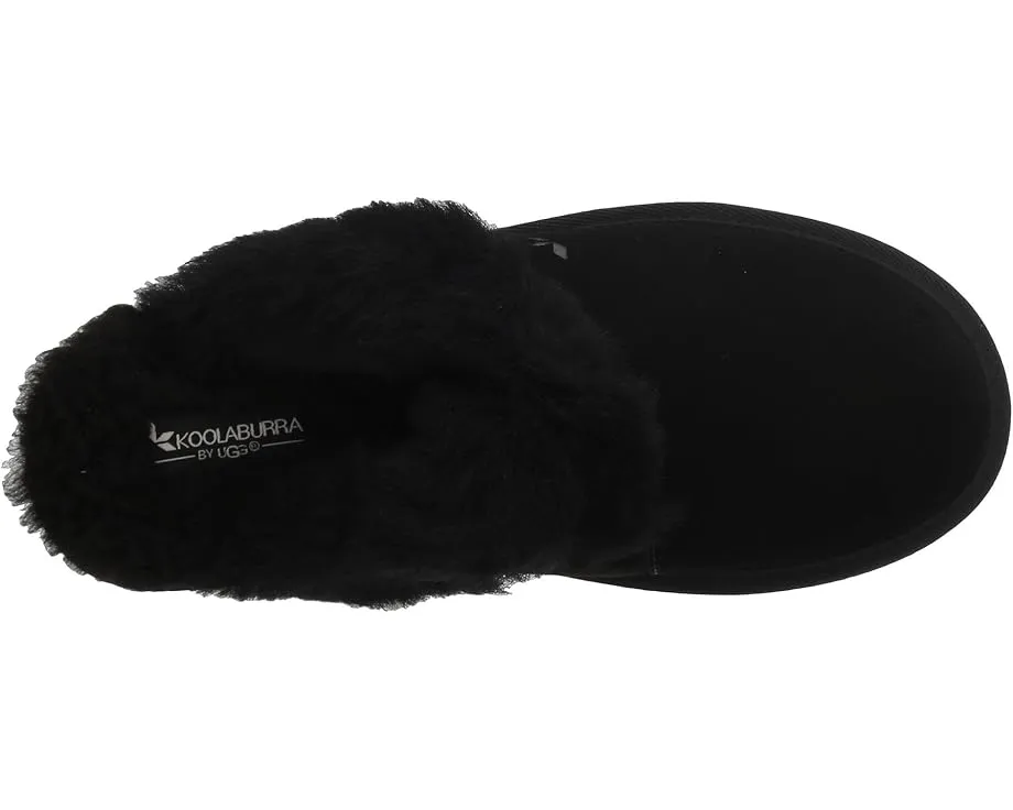 Тапочки Koolaburra by UGG Milo из овчины с резиновой подошвой