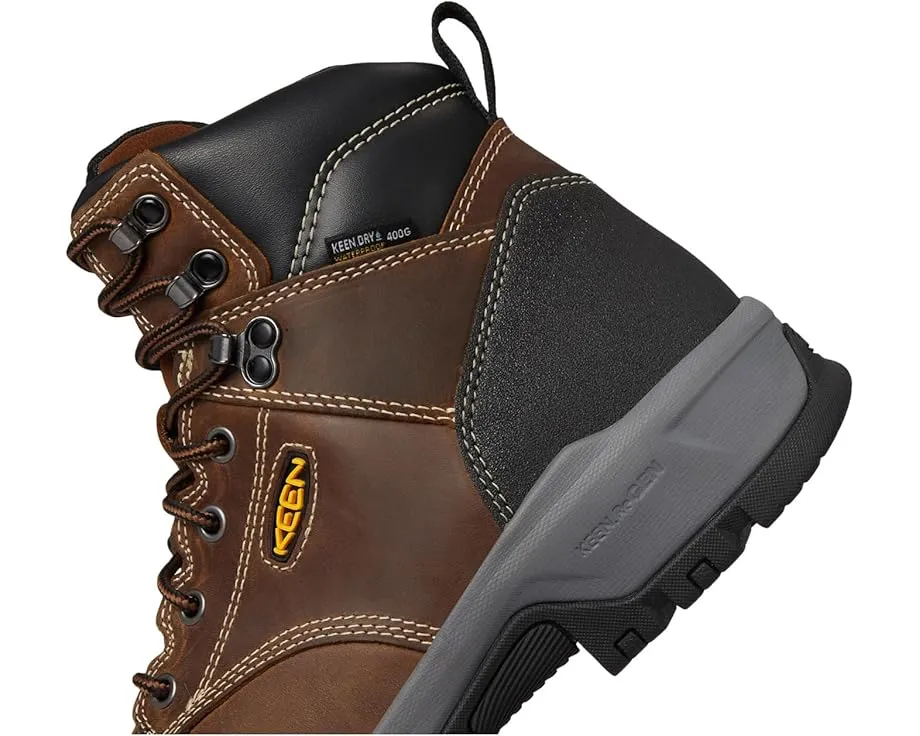 Рабочие ботинки KEEN Utility Evanston 6 дюймов (15.24 см) с композитным носком, водонепроницаемые, утепленные 400G
