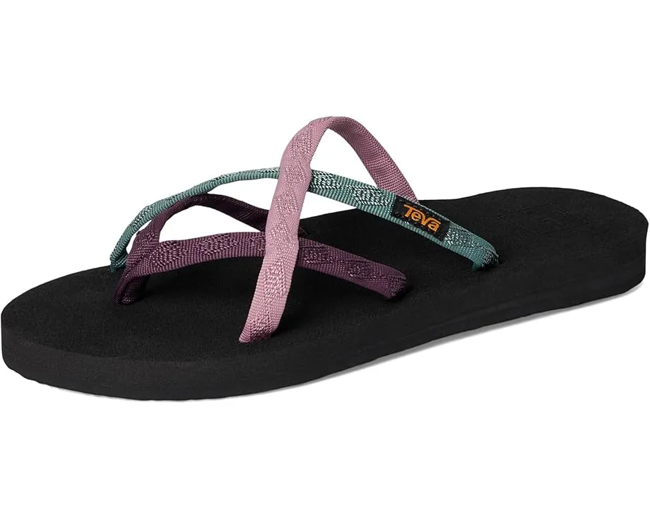 Teva Olowahu пляжные шлепанцы с перемычкой и поддержкой свода стопы