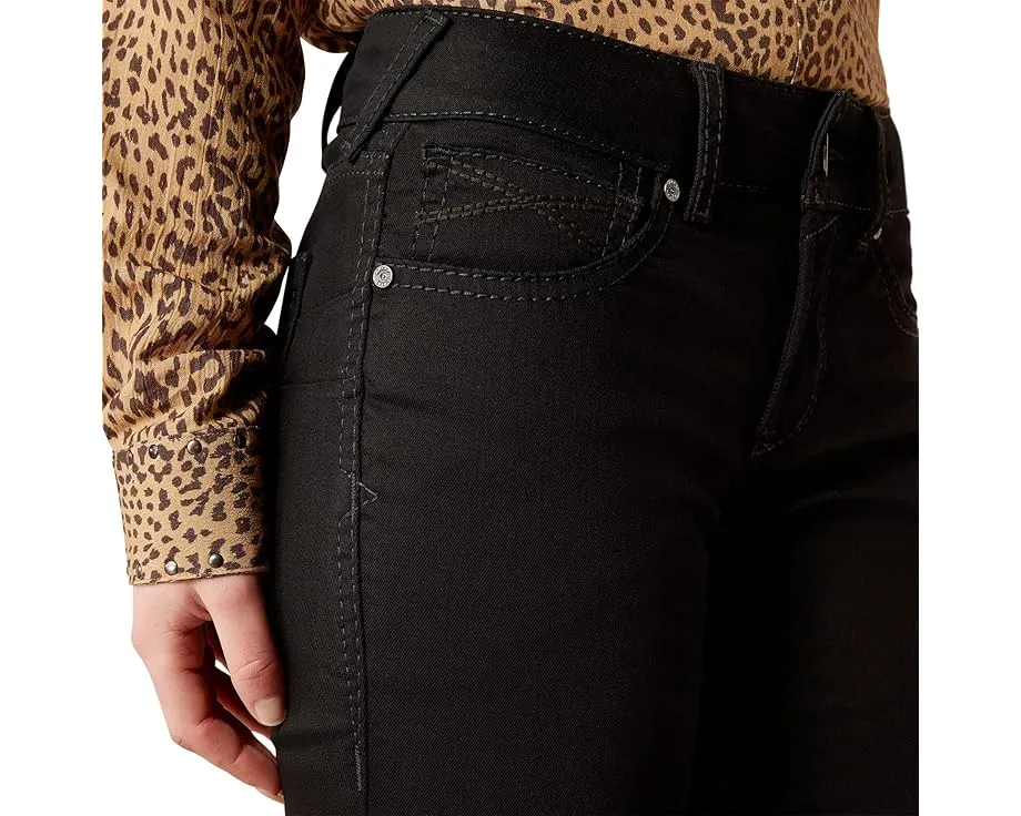 Женские джинсы Ariat PR Ella Boot Cut с прямым кроем и темным денимом