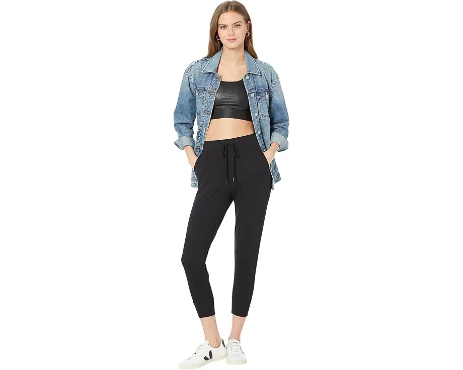 Кроп-топ Commando с квадратным вырезом из экокожи