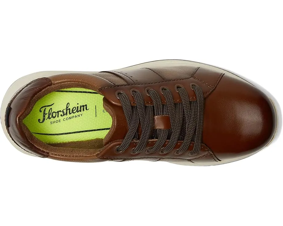 Florsheim Kids Great Lakes Lace To Toe Sneaker с двойной подошвой EVA и влагоотводящей подкладкой