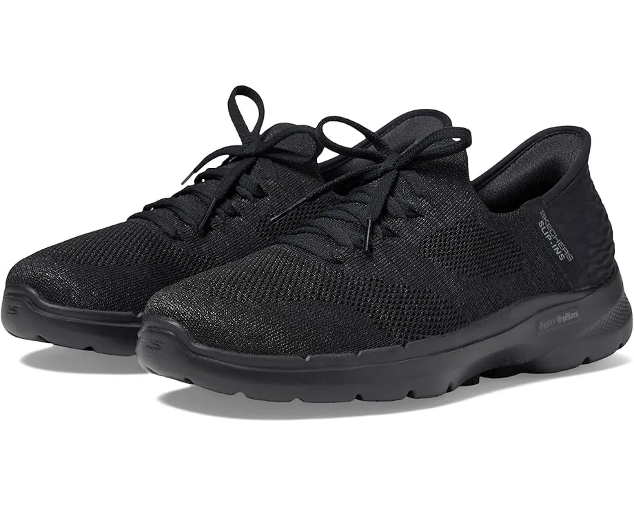 SKECHERS Go Walk 6 Lovely Day с технологией Hands Free Slip-Ins и стелькой Goga Mat