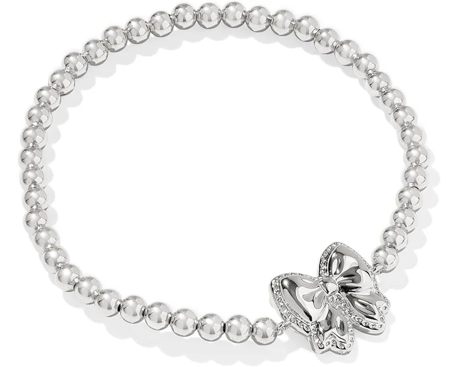 Kendra Scott Браслет Haley Bow Stretch с бантом из перламутра