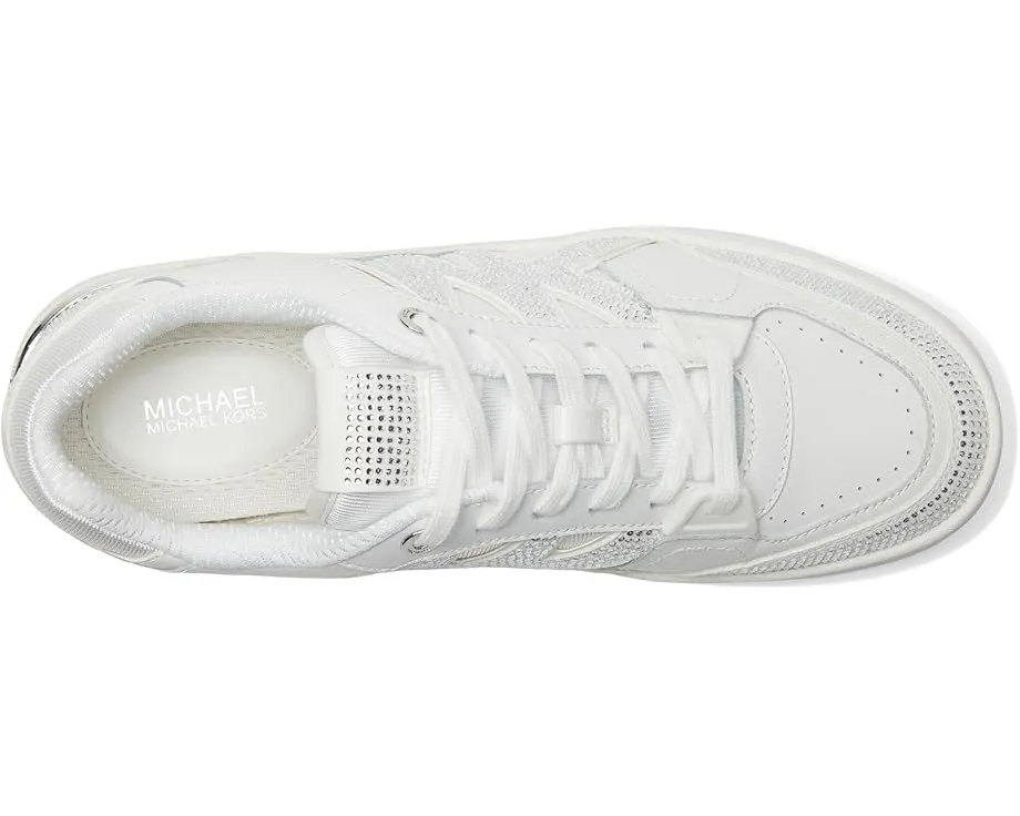 Кроссовки MICHAEL Michael Kors Rebel Lace Up в ретро стиле с хлопковым верхом