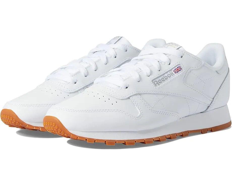 Кроссовки Reebok Lifestyle Classic Leather из кожи с резиновой подошвой