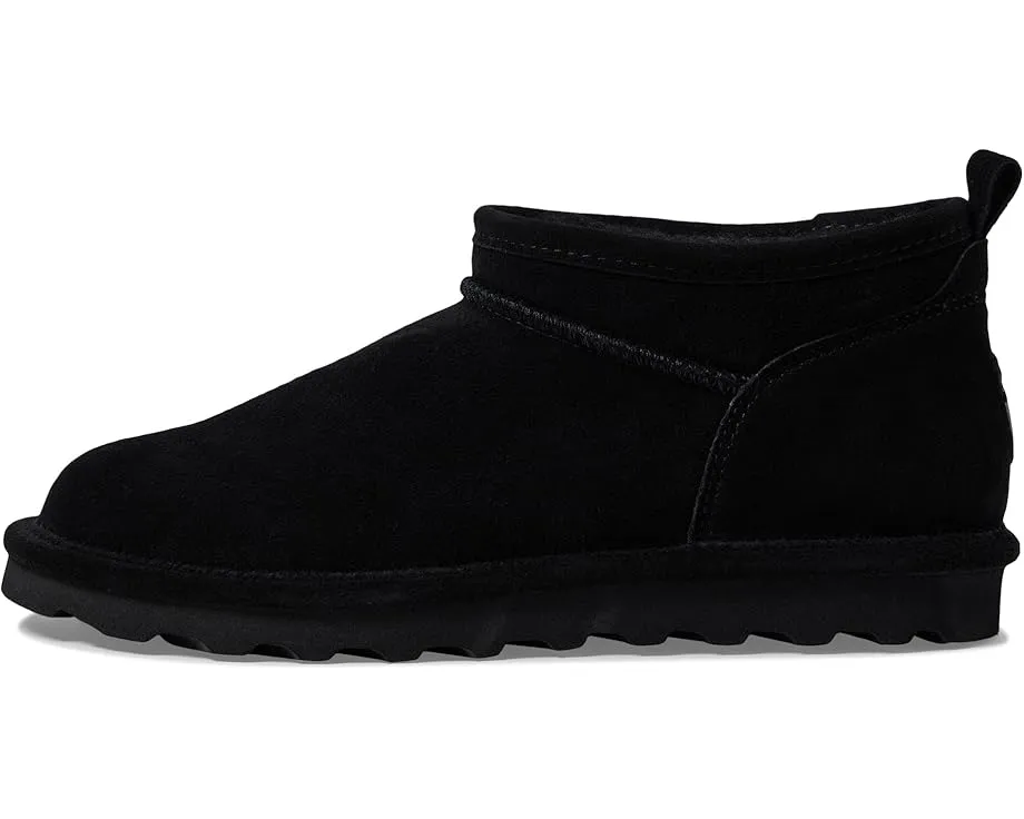 Сапоги Super Shorty Bearpaw из замши с овечьей шерстью и съемной стелькой