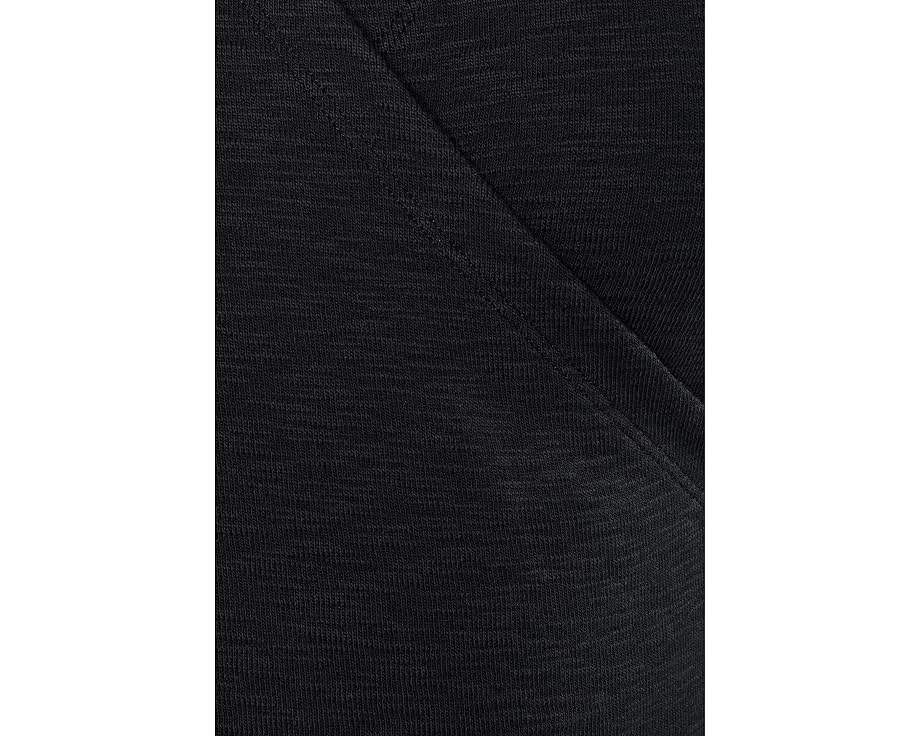 Блуза Lilla P с запахом и рукавом 3/4 из рубчатого слаба