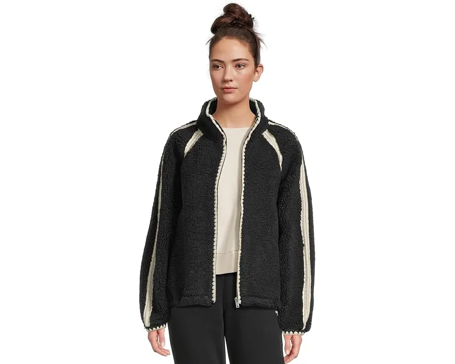 Вязаная куртка UGG Nikia Crochet из плюша Uggfluff с отделкой