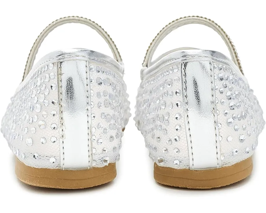 Детские балетки Jax с камнями и эластичной лямкой Nina Kids