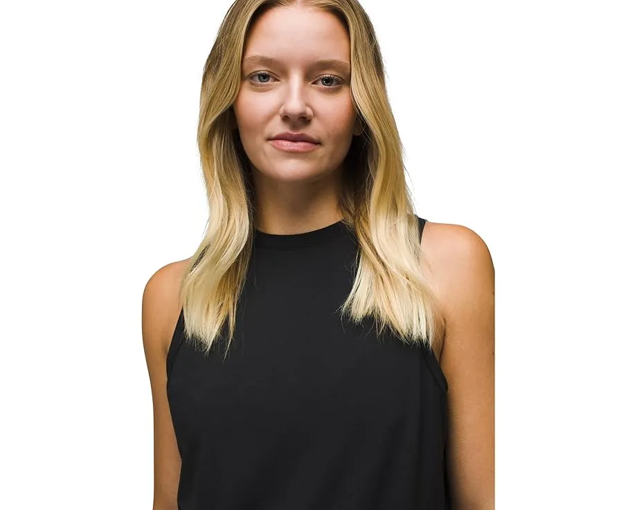 Топ Prana Sol Searcher Tank из переработанного полиэстера с прямой линией подола