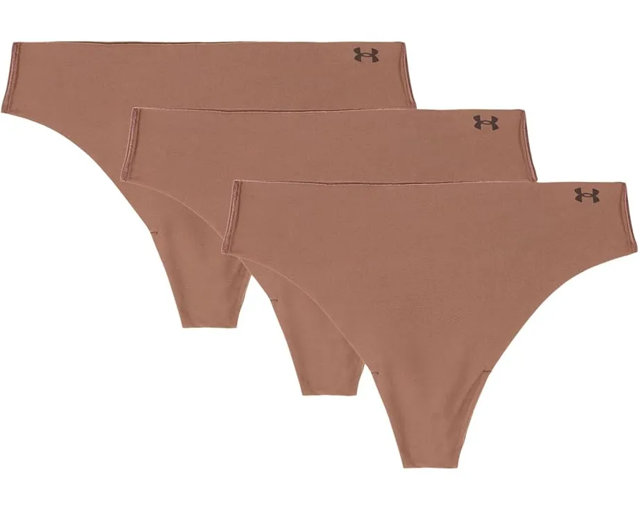 Набор стрингов Under Armour Seamless Thong из 3 штук однотонных