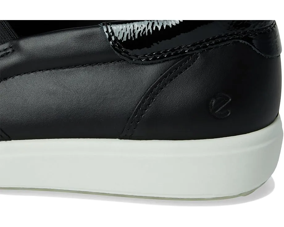 Кроссовки ECCO Soft 7 Easy Slip-On с эластичными вставками и технологией FLUIDFORM