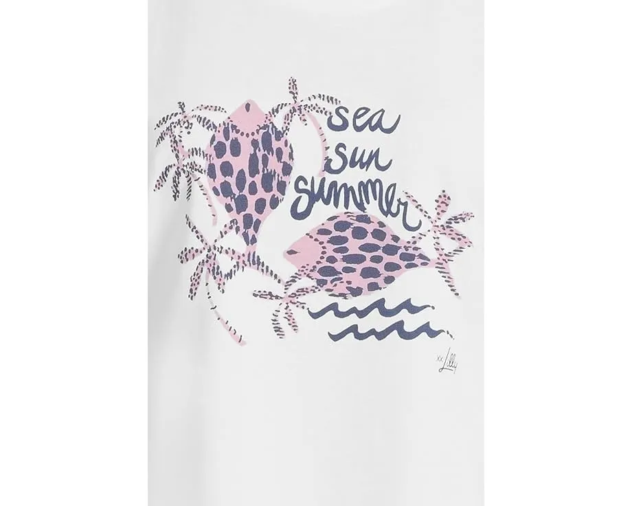 Трикотажный топ Lilly Pulitzer Barreto с уникальным принтом