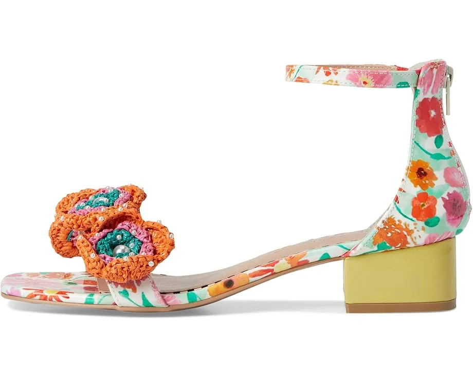 Туфли Blue by Betsey Johnson Brandee на каблуке с цветочным декором и регулируемым ремешком