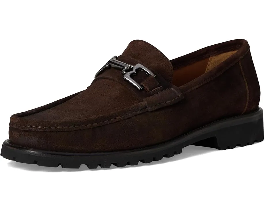 Ботинки Rocky из итальянской кожи с декоративной пряжкой и резиновой подошвой Bruno Magli