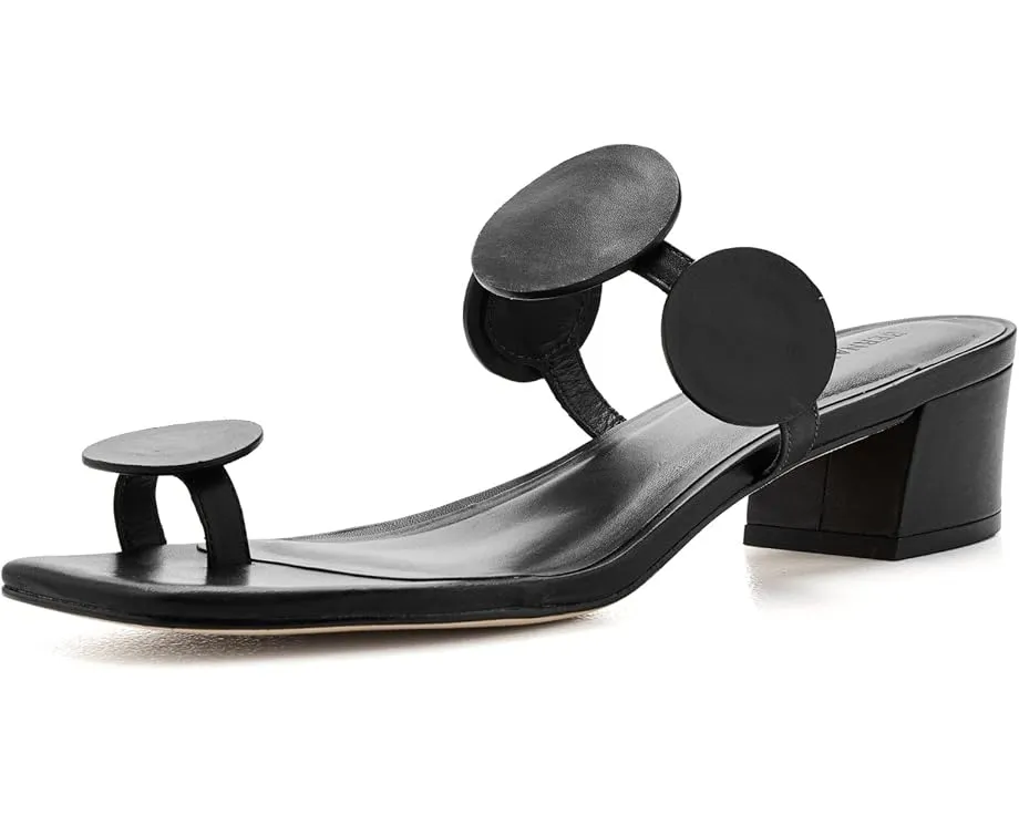 Босоножки Bernardo Jupiter Moon с аппликациями на квадратном каблуке