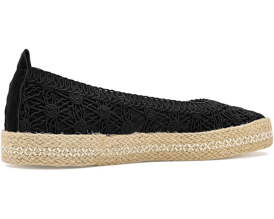 Балетки Blowfish Malibu Benita Sol с плетеной подошвой и кружевом