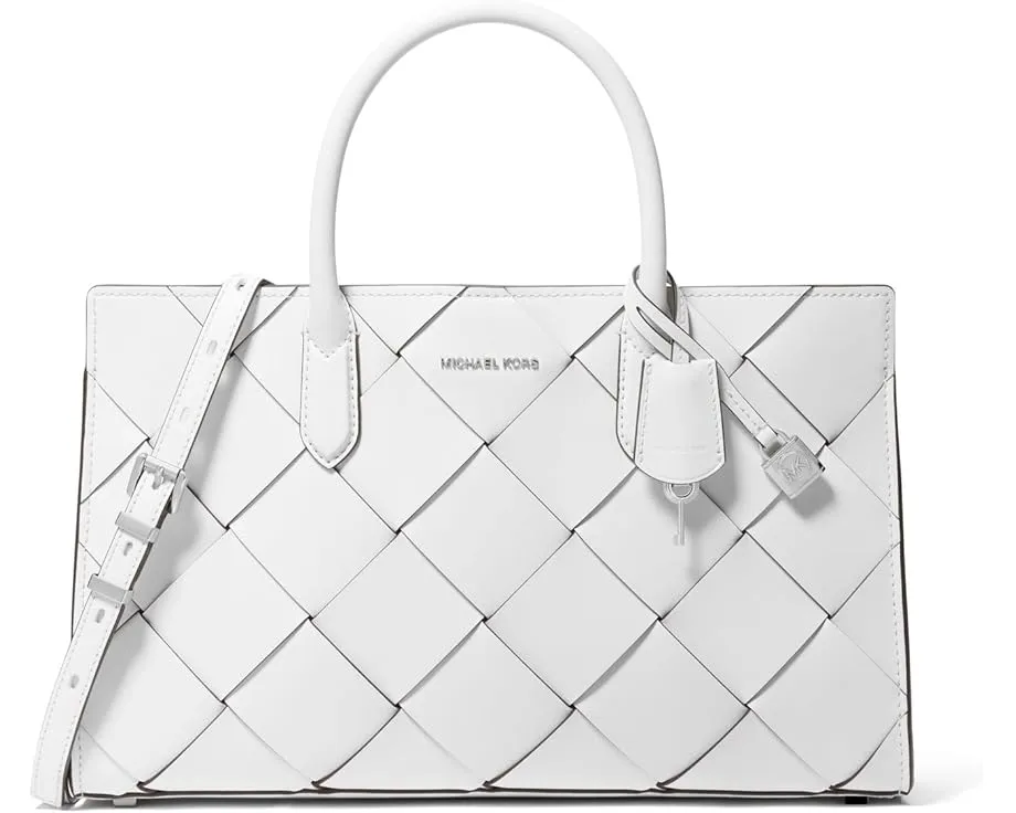 Сумка-сатчел MICHAEL Michael Kors Scarlett Medium East West из ПВХ