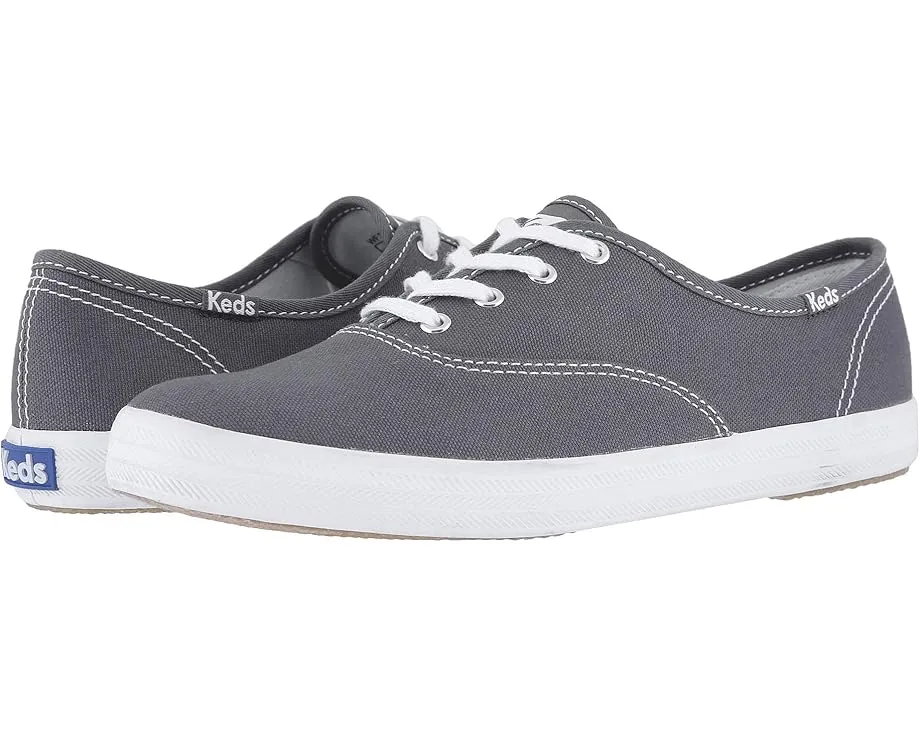 Keds Champion Canvas кроссовки на шнуровке с памятью формы и резиновой подошвой