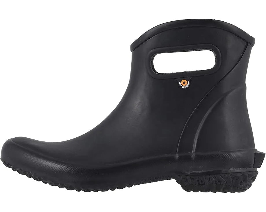 Резиновые полусапожки Bogs Patch Ankle Boots Solid с бесшовной конструкцией