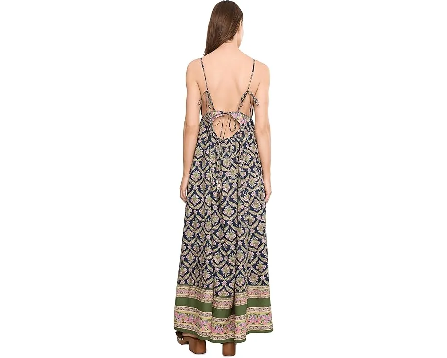 Платье Free People Sorrento Stroll Printed A-силуэта с принтом