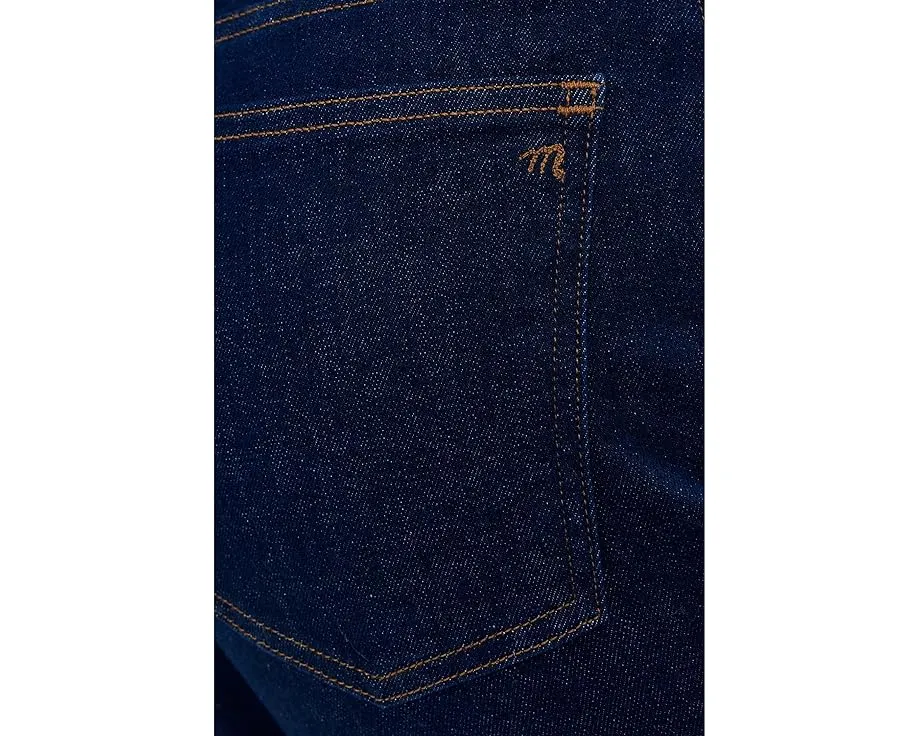 Джинсы Madewell Stretch Flare с клешем и потертостями Rinse Wash