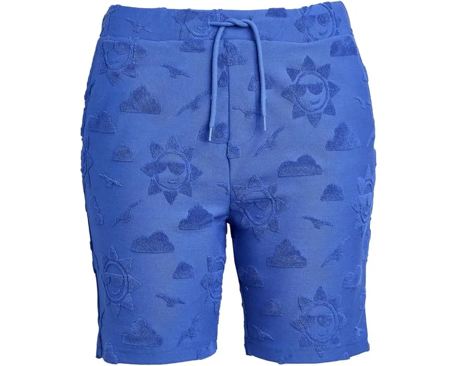 Appaman Kids Resort Shorts с поясом на шнурке и принтом