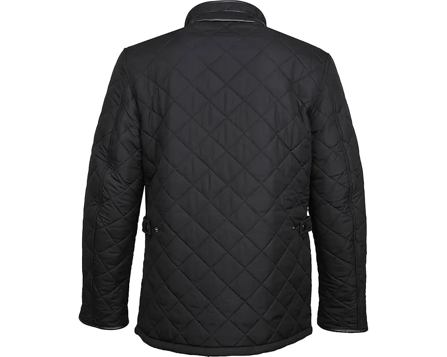 Стеганая куртка Barbour Powell Quilt с флисовой подкладкой и кордюровым воротником
