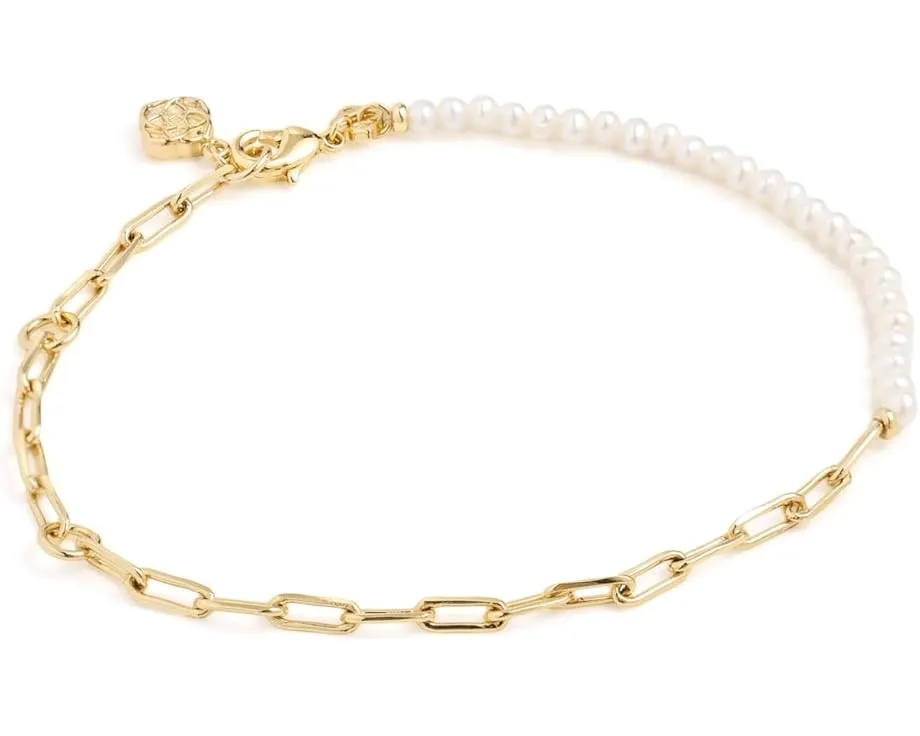 Браслет Kendra Scott Markie из цепочки и жемчуга