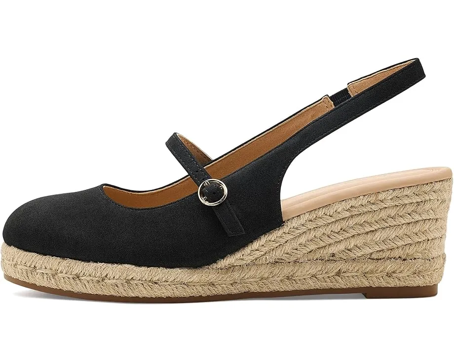 Туфли-платформы Asmyna от Journee Collection с клиновидным каблуком 3 дюйма