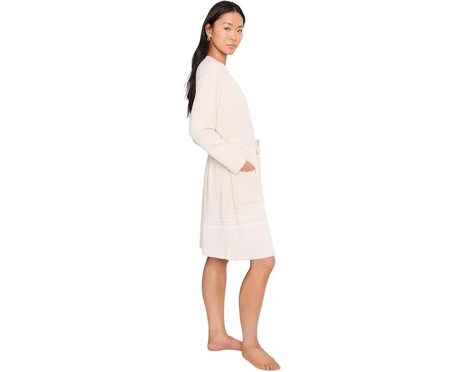 Халат Barefoot Dreams CozyChic Lite с разноцветной полосой и резинкой