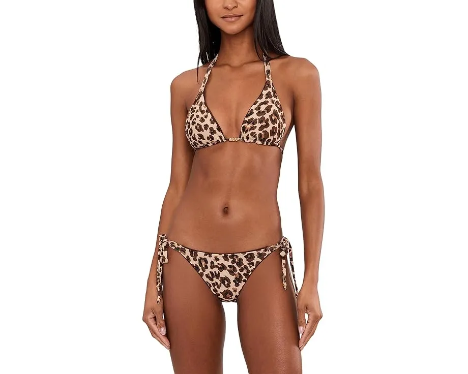 Низ для купальника Safari Leopard Demi Reversible с запахом от BECCA