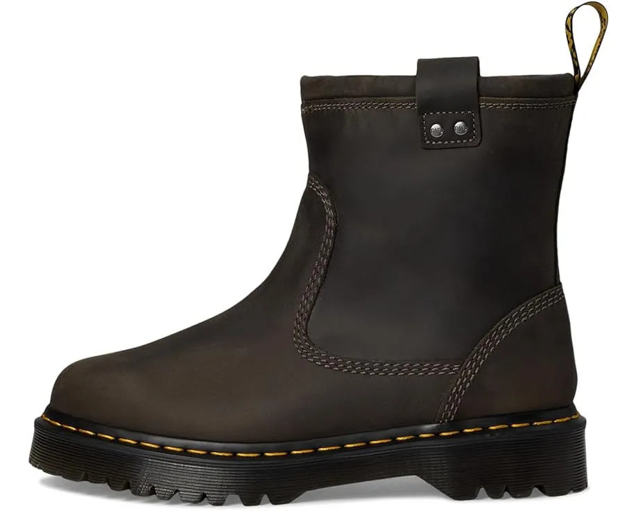 Ботинки Dr. Martens Anistone Lo Leather Pull-On с металлическими пластинами